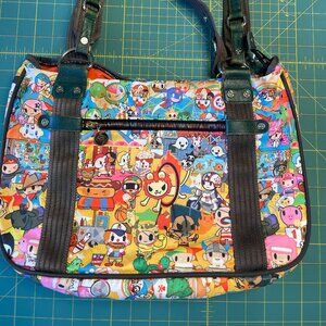 Tokidoki Carezza Carnival Shoulder Tote Handbag Purse
